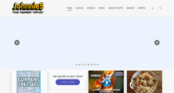 Desktop Screenshot of johnniesinc.com