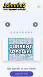 Mobile Screenshot of johnniesinc.com